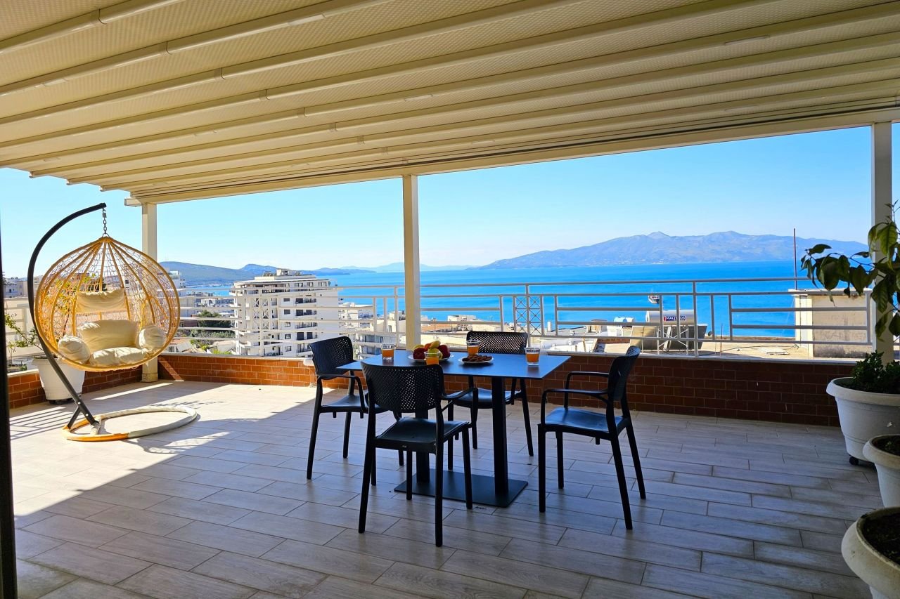 Penthouse 3+kk s přímým výhledem na moře