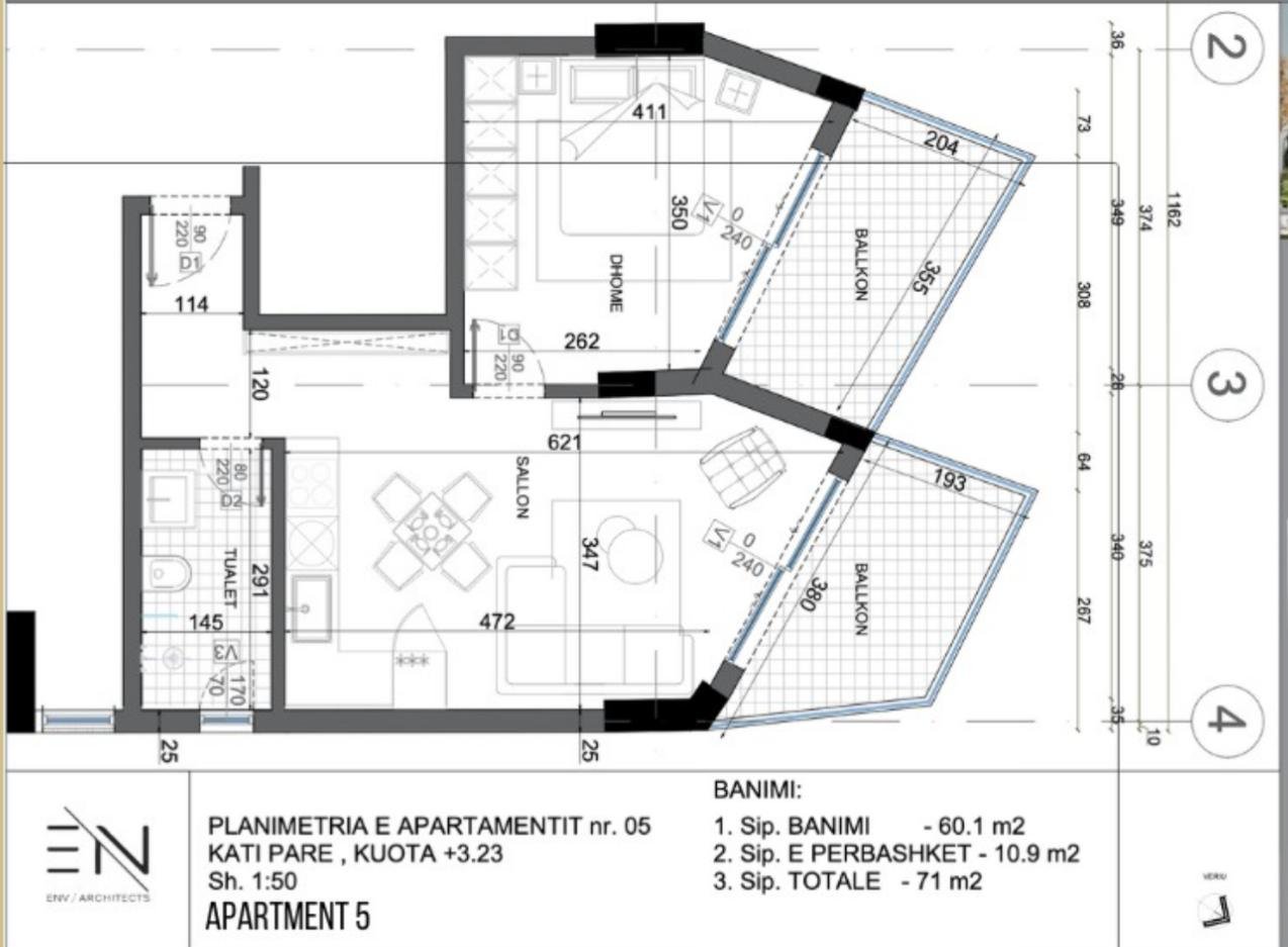 Apartmán 5 – “Blue Horizon 2+kk”