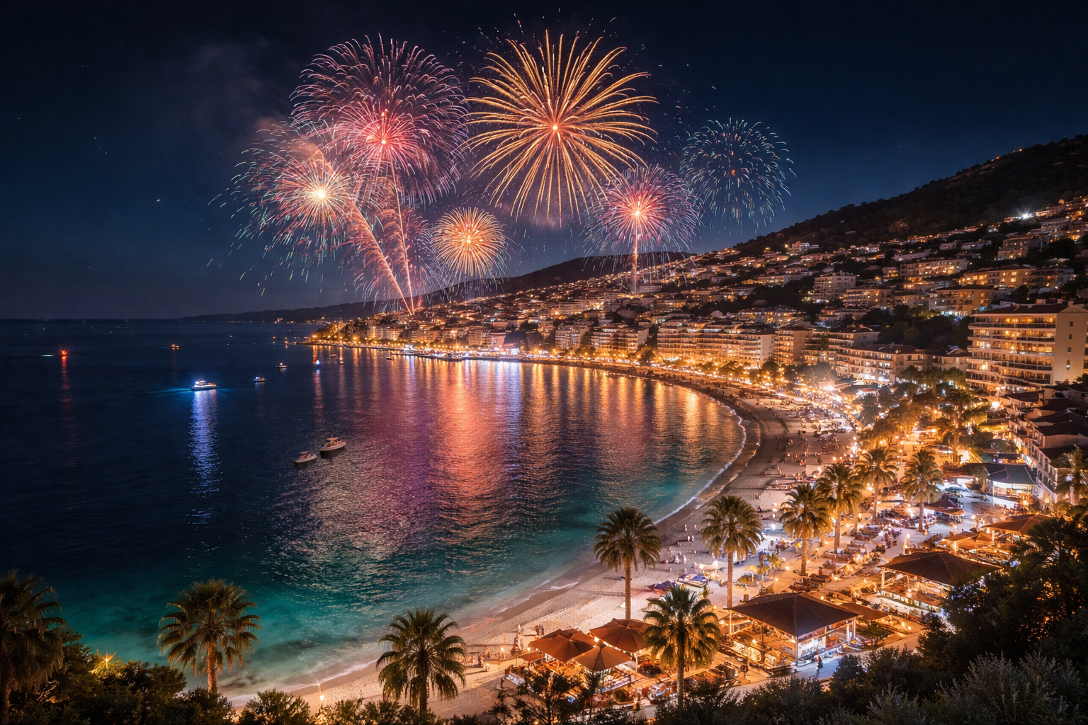 Silvestr v Albánii: jak se slaví Nový rok u moře, ve městech i v horách